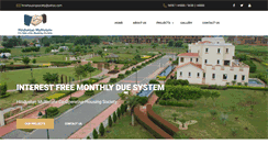 Desktop Screenshot of hindustanhousingsociety.com